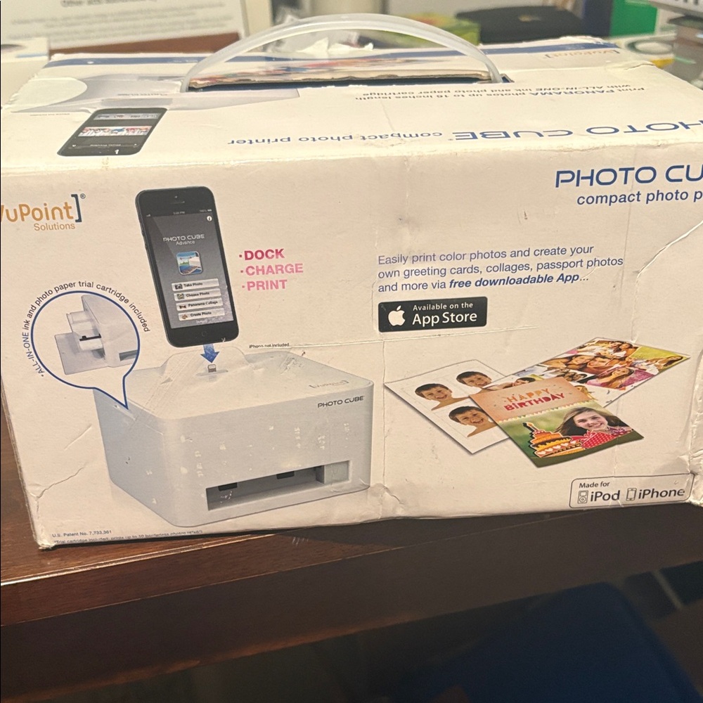 VuPoint Photo Cube Compact Printer - Picture 4 of 5